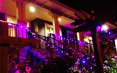 New View Society Lights Up Purple for World Mental Health Day!