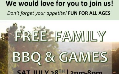 Family BBQ July 28th