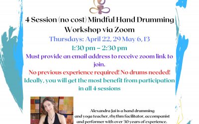 Mindful Hand Drumming via Zoom!