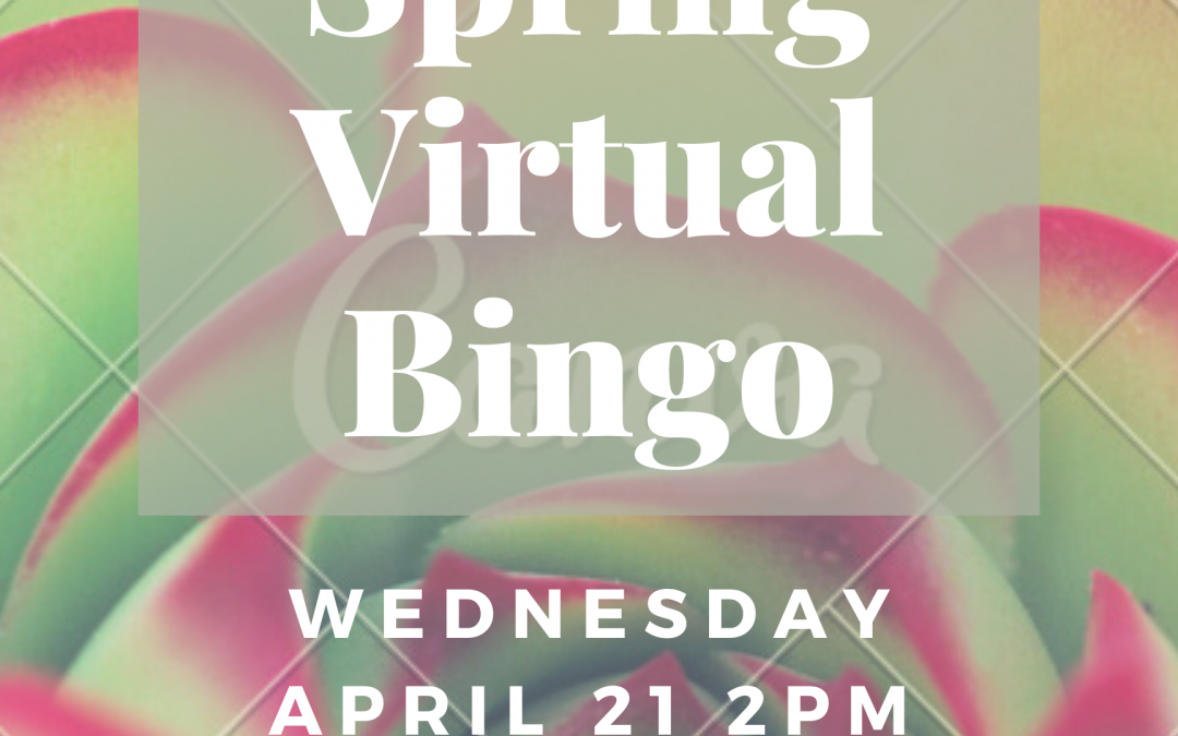 Virtual Spring Bingo