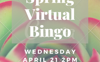 Virtual Spring Bingo