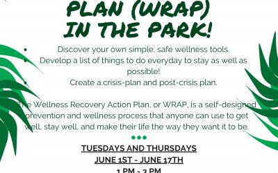 Wellness Recovery Action Plan (WRAP) in the park!