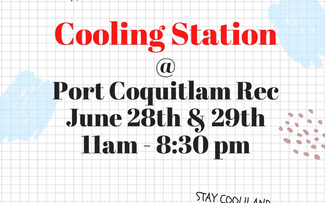 Cooling Station @ PoCo Rec Centre