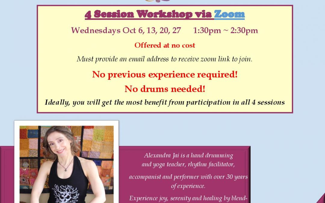 Mindful Hand Drumming for Mental Wellness